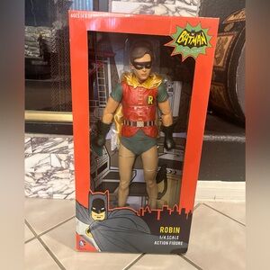 The NEW ROBIN 1966 Batman Classic TV Series 1/4 Scale 18" Figure by NECA